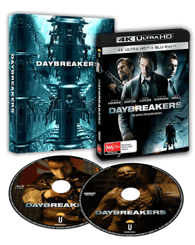 Daybreakers (4K UHD, Region Free) w/SLIP - New 4K UHD