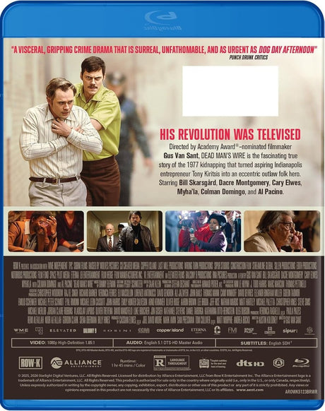 Dead Man's Wire - New Blu - Ray