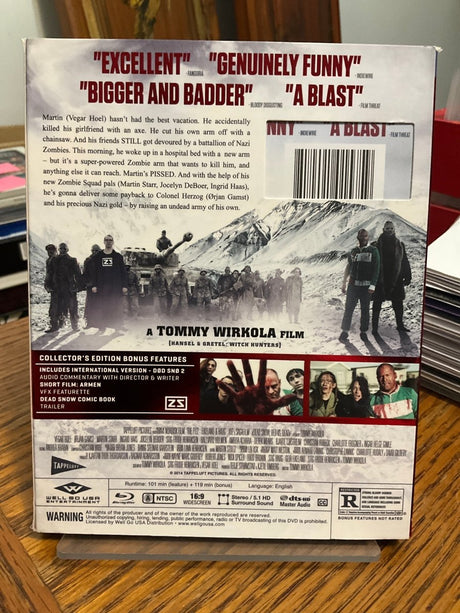 Dead Snow 2: Red Vs Dead (Collectors Edition) w/SLIP USED
