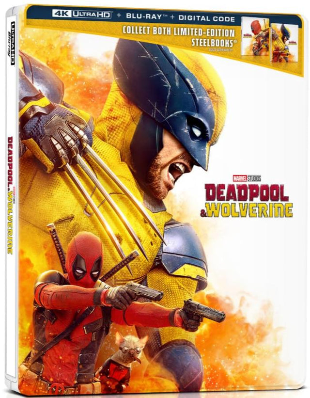 Deadpool & Wolverine (Wolverine Cover) (4K UHD, Steelbook)*** One Per Customer*** - New 4K UHD