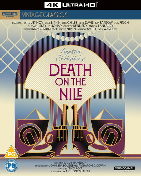 Death on the Nile (4K UHD, Region Free) w/SLIP