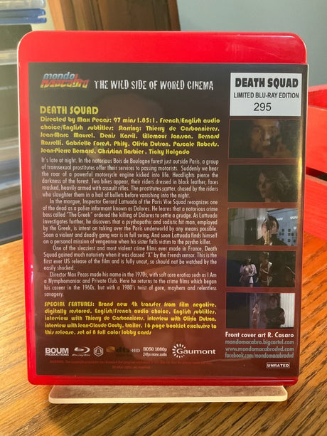 Death Squad w/BOOKLET USED - Used Blu - Ray