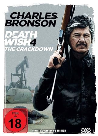 Death Wish 4 GERMAN IMPORT (REGION B) MEDIABOOK (COVER B) - New Blu - Ray