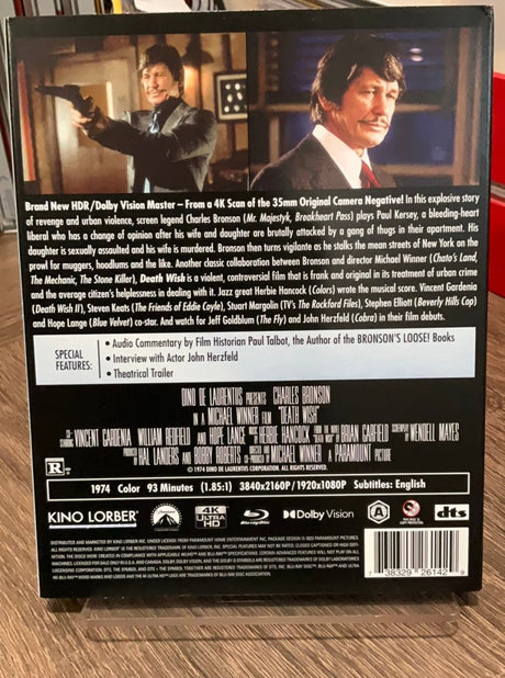 Death Wish (4K UHD) w/SLIP USED
