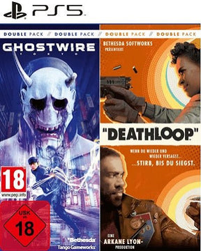 Deathloop & Ghostwire: Tokyo <Double Pack> [PAL*] Playstation 5 NEW - Video Games - Playstation 5