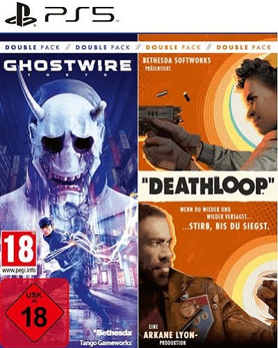 Deathloop & Ghostwire: Tokyo <Double Pack> [PAL*] Playstation 5 NEW - Video Games - Playstation 5