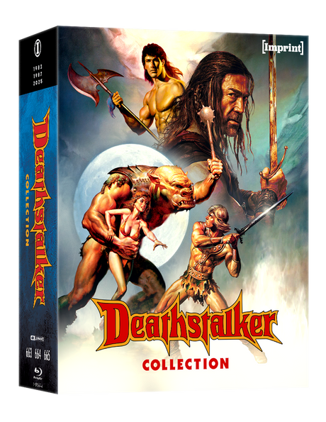Deathstalker Collection (4K UHD, Imprint Limited Edition Steelbook + Lenticular Hardbox, Region Free)