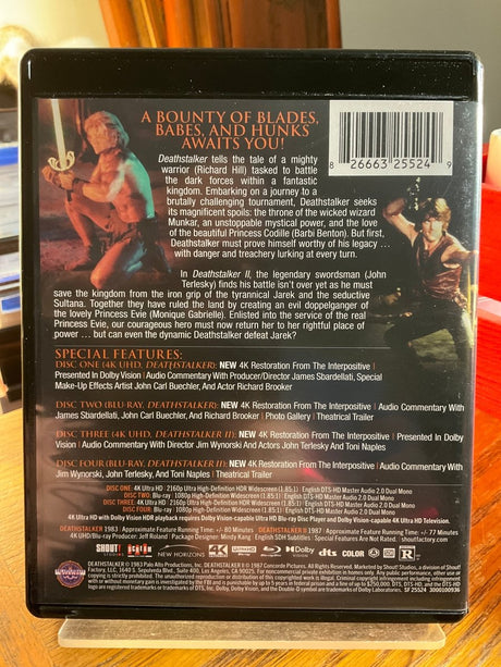 Deathstalker / Deathstalker II (4K UHD) USED