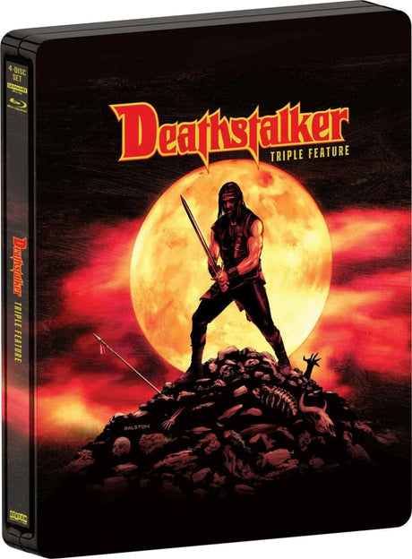Deathstalker Triple Feature (4K UHD, Limited Edition Steelbook) - New 4K UHD