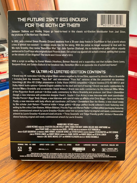 Demolition Man (4K UHD, Limited Edition) USED