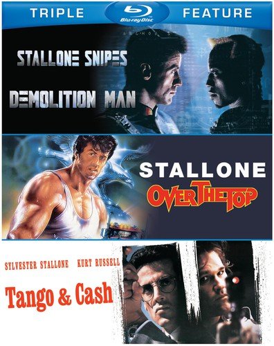 Demolition Man / Over the Top / Tango & Cash (Stallone Collection) - New Blu - Ray