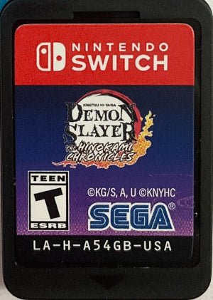 Demon Slayer Kimetsu no Yaiba: The Hinokami Chronicles Nintendo Switch LOOSE - Video Games - Nintendo Switch