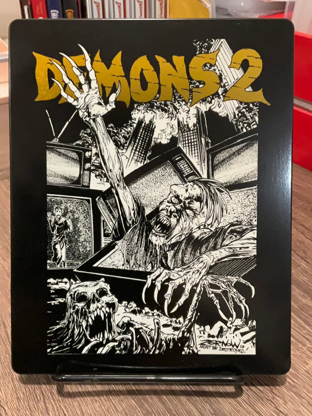 Demons 1 & 2 (Limited Edition) REGION B STEELBOOK W/J-CARD & BOOKLET USED