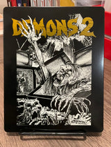 Demons 1 & 2 (Limited Edition) REGION B STEELBOOK W/J-CARD & BOOKLET USED