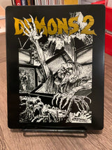 Demons 1 & 2 (Limited Edition) REGION B STEELBOOK W/J-CARD & BOOKLET USED