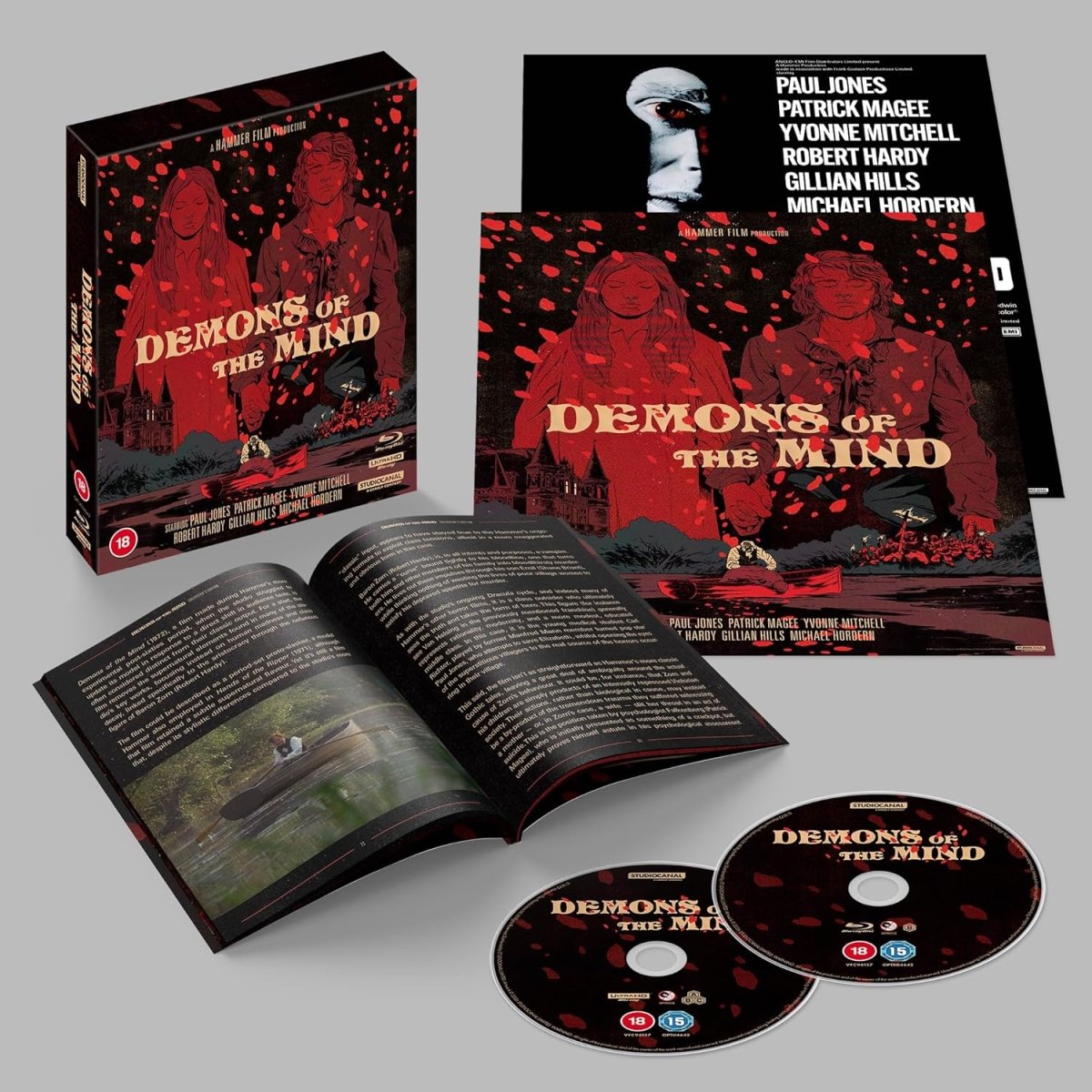 Demons of the Mind (4K UHD, Limited Collector's Edition, Region