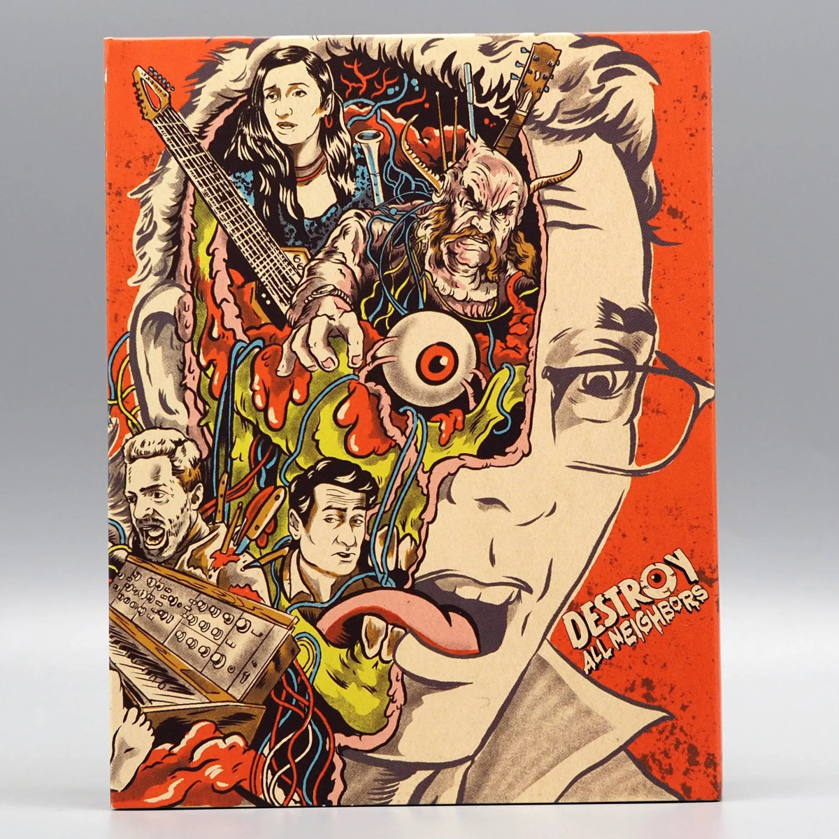 Destroy All Neighbors w/SLIP (Cover B) - New Blu - Ray