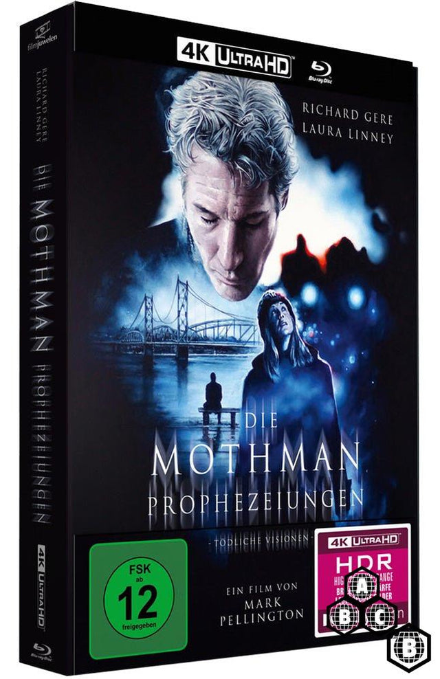 Die Mothman Prophezeiungen - The Mothman Prophecies (4K UHD, LE Mediabook, Region Free/B)