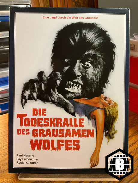Die Todeskralle des Grausamen Wolfes /Ferocious Wolf's Death Claw - Paul Naschy: Legacy of a Wolfman No.6 (Blu - ray/DVD) Limited Edition REGION B USED - Used Blu - Ray