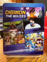 Digimon The Movies 1-3 w/SLIP USED - Used Blu-Ray