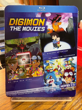 Digimon The Movies 1-3 w/SLIP USED - Used Blu-Ray