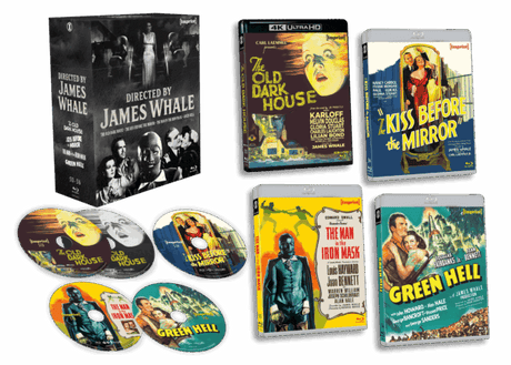 Directed By… James Whale (4K UHD/Blu - Ray, Limited Edition, Region Free) *see note - New 4K UHD