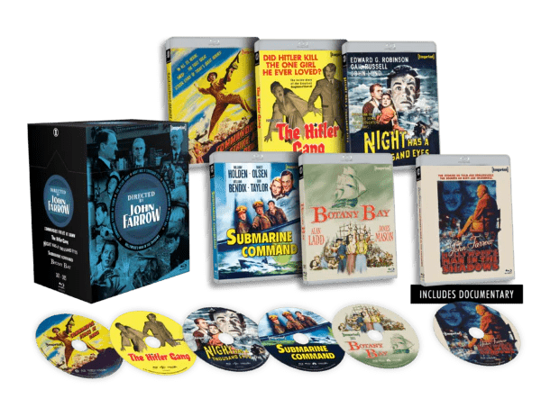 Directed By… John Farrow (1942 – 1953) (Limited Edition, Region Free) DAMAGED - New Blu - Ray