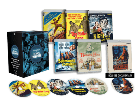 Directed By… John Farrow (1942 – 1953) (Limited Edition, Region Free) DAMAGED - New Blu - Ray