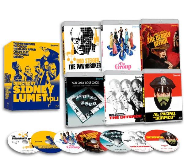 Directed By Sidney Lumet – Volume 1 (1964 – 1973) (Limited Edition, Region Free)