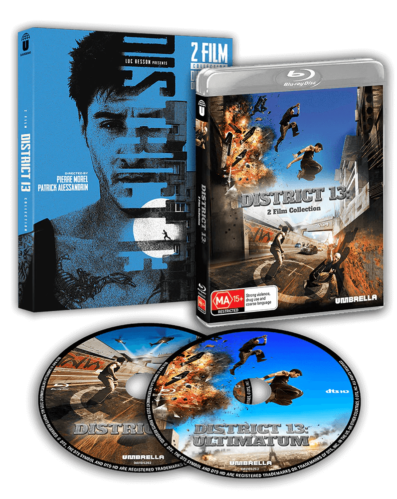 District 13: 2 Film Collection (Region Free) w/SLIP