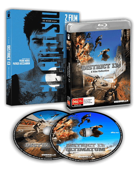 District 13: 2 Film Collection (Region Free) w/SLIP