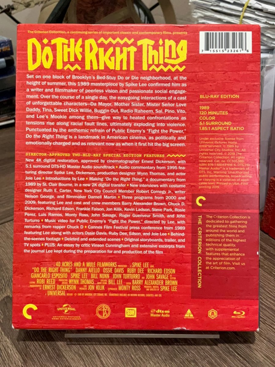Do the Right Thing (#97) w/SLIPCASE USED
