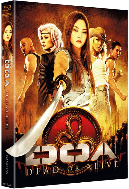 DOA: Dead or Alive (4K UHD, LE Mediabook, Region Free/B) Cover B