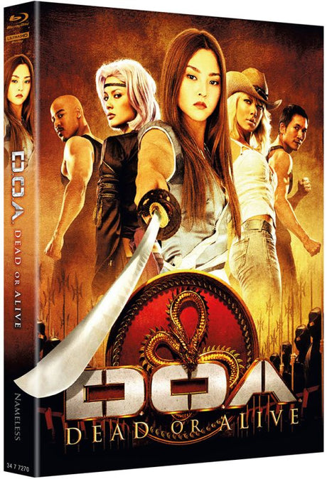DOA: Dead or Alive (4K UHD, LE Mediabook, Region Free/B) Cover B