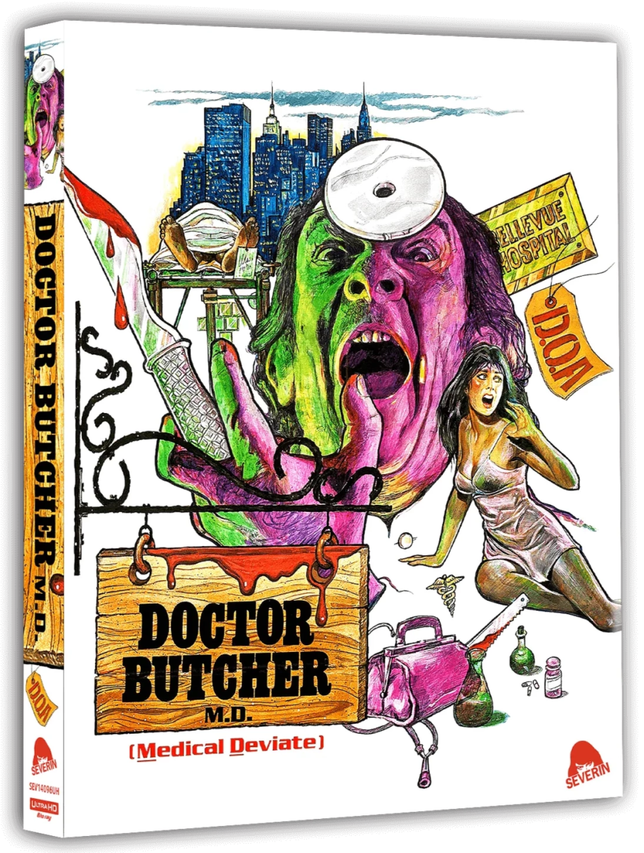 Doctor Butcher M.D. / Zombie Holocaust (4K UHD) - New 4K UHD