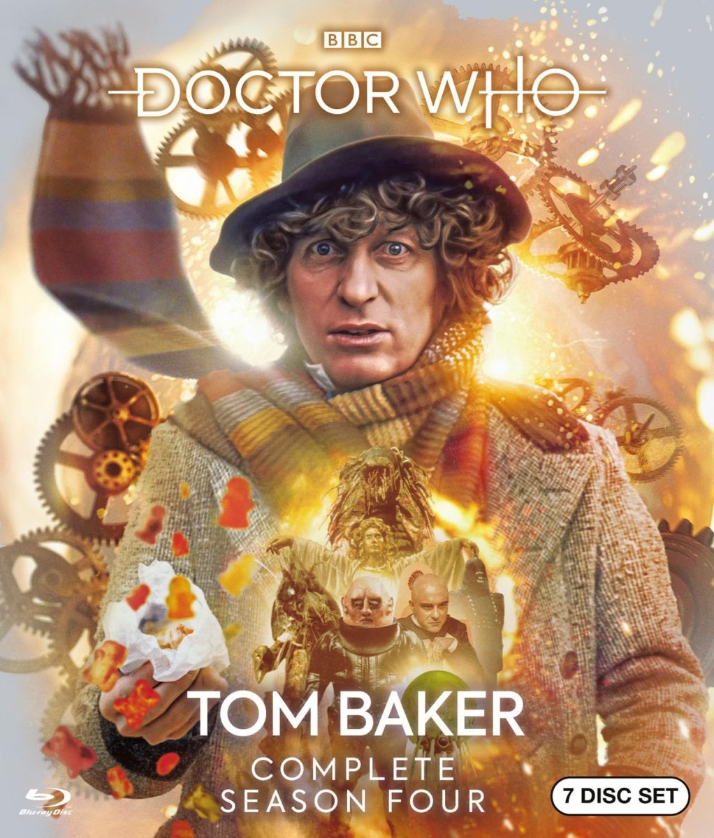 Doctor Who: Tom Baker: Complete Season Four - New Blu - Ray