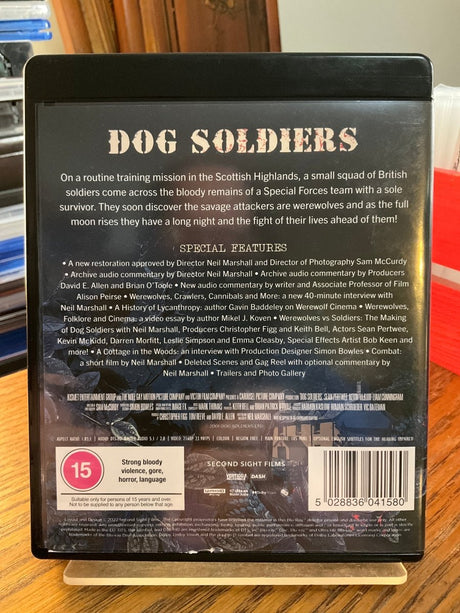 Dog Soldiers (4K UHD, Standard Edition, Region Free) USED