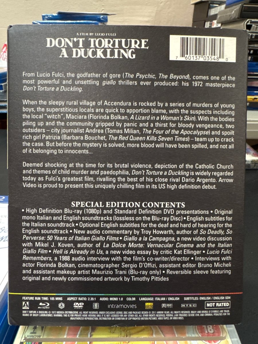 Don't Torture a Duckling 2-Disc Special Edition w/SLIP USED
