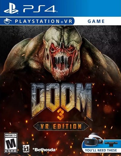 DOOM 3: VR Edition Playstation 4 NEW - Video Games - Playstation 4