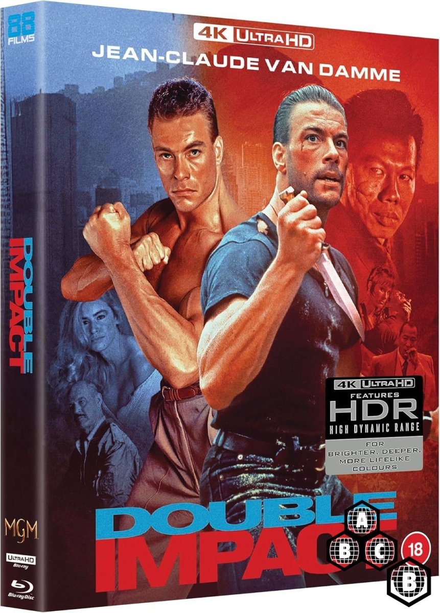 Double Impact (4K UHD, 88 Films, Deluxe Limited Edition, Region Free/B) w/SLIP - New 4K UHD