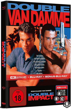Double Impact (4K UHD, LE Mediabook, Region Free/B) - New 4K UHD