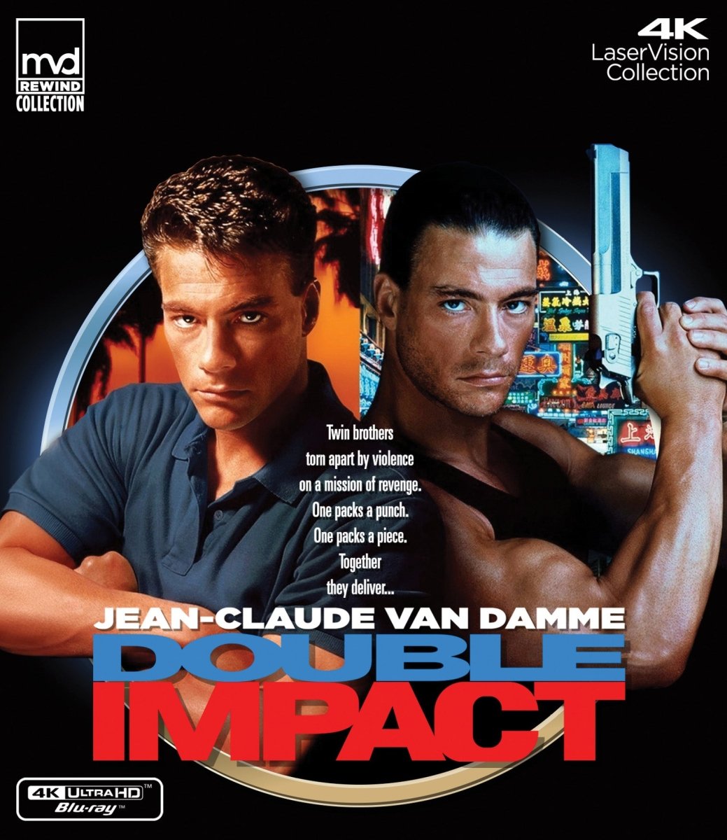 Double Impact (4K UHD, MVD) w/SLIP