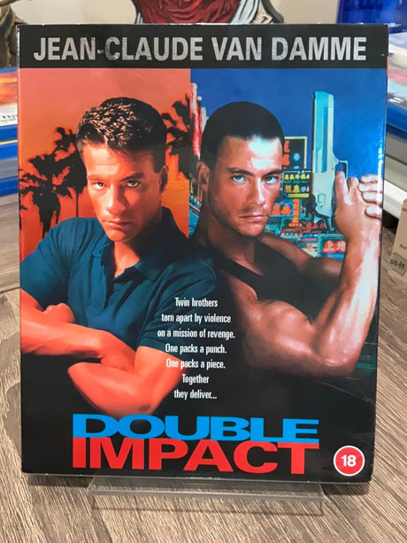 Double Impact (REGION B) W/SLIP, POSTER & CARDS USED