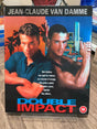 Double Impact (REGION B) W/SLIP, POSTER & CARDS USED