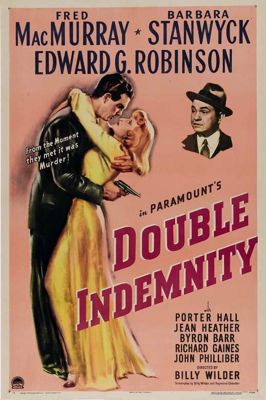 Double Indemnity Poster 11x17