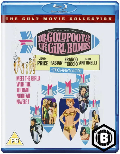 Dr Goldfoot and the Girl Bombs (Region B) - New Blu - Ray