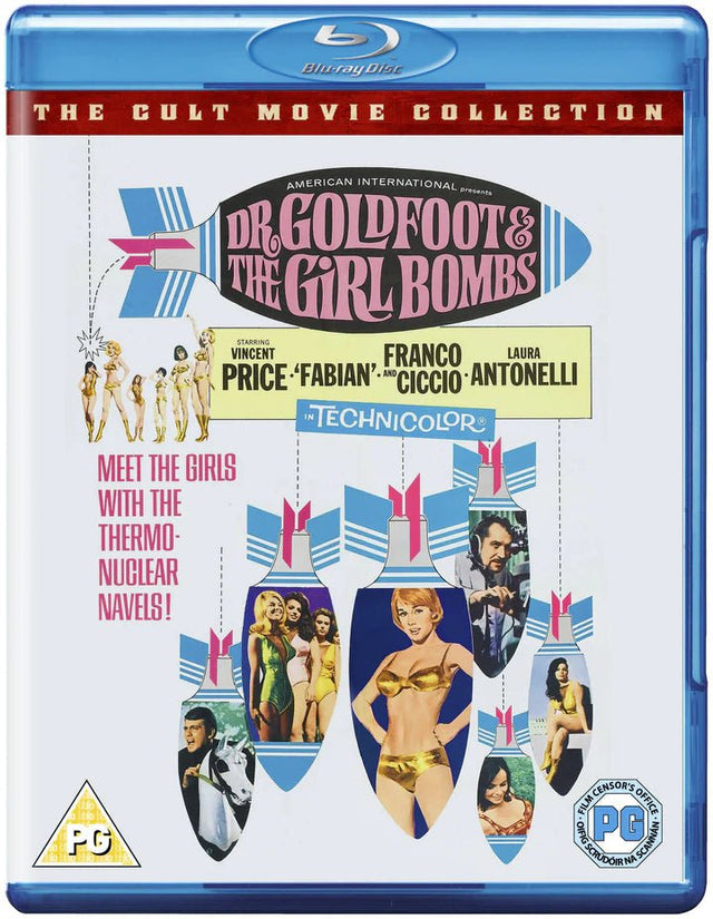 Dr Goldfoot and the Girl Bombs (Region B) - New Blu - Ray