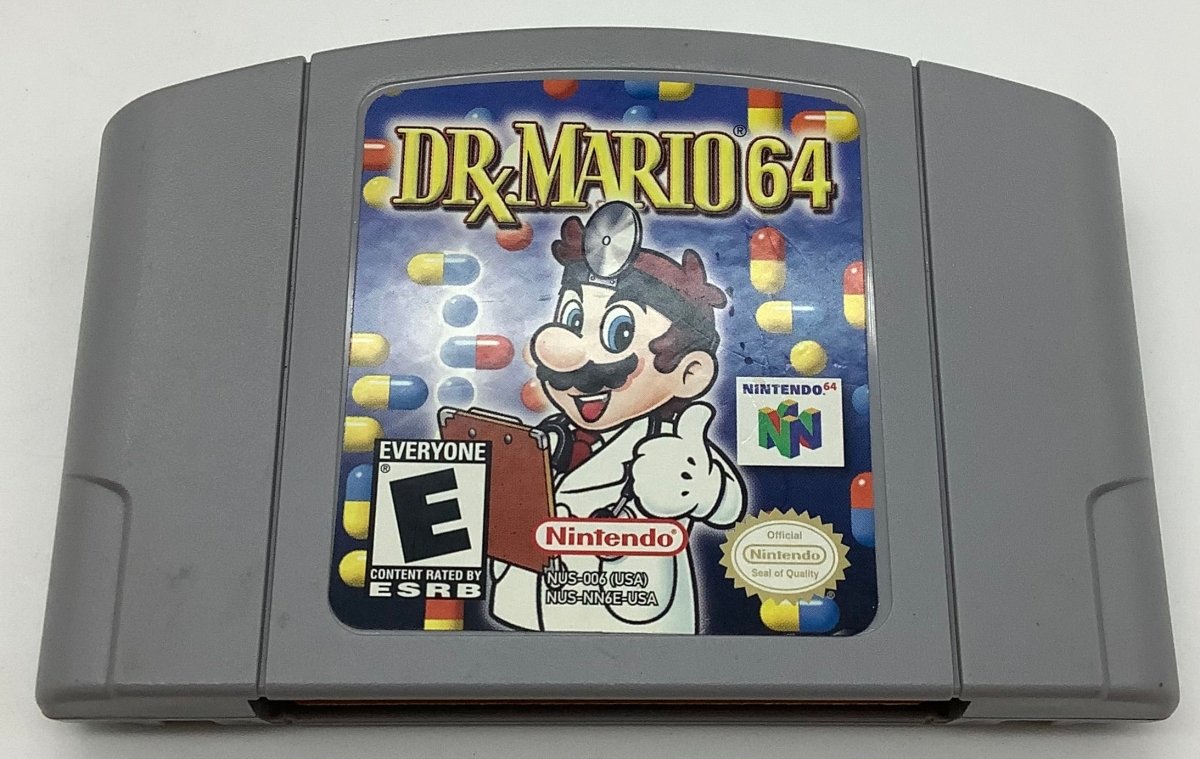 Dr. Mario 64 [NO MANUAL] Nintendo 64 USED - Video Games - Nintendo 64