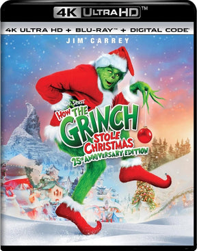 Dr. Seuss' How the Grinch Stole Christmas (4K UHD) w/SLIP