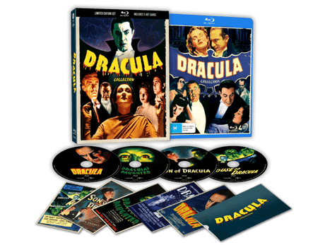 Dracula Collection (Limited Edition w/Lenticular Hardcase, Region Free) - New Blu - Ray